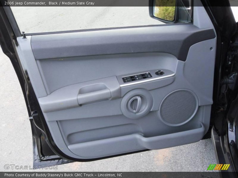 Black / Medium Slate Gray 2006 Jeep Commander