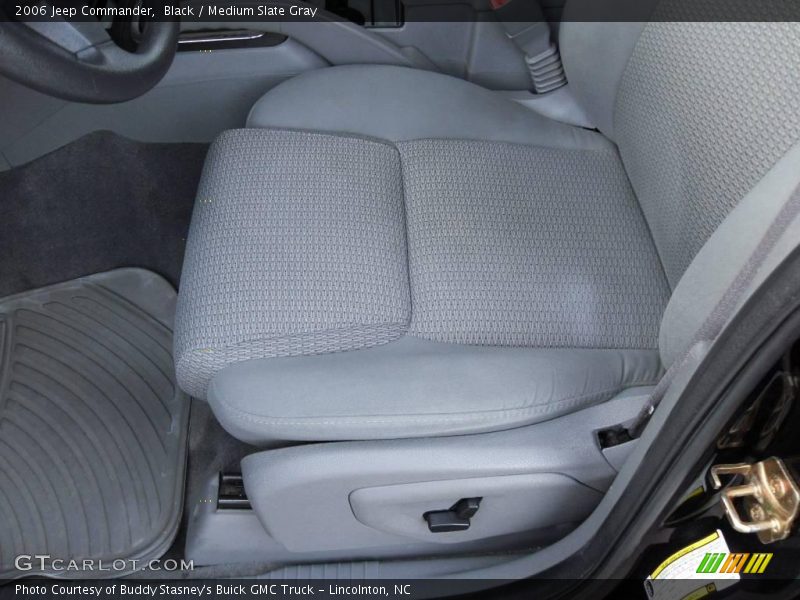 Black / Medium Slate Gray 2006 Jeep Commander