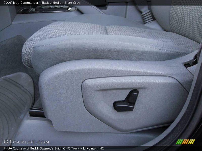 Black / Medium Slate Gray 2006 Jeep Commander