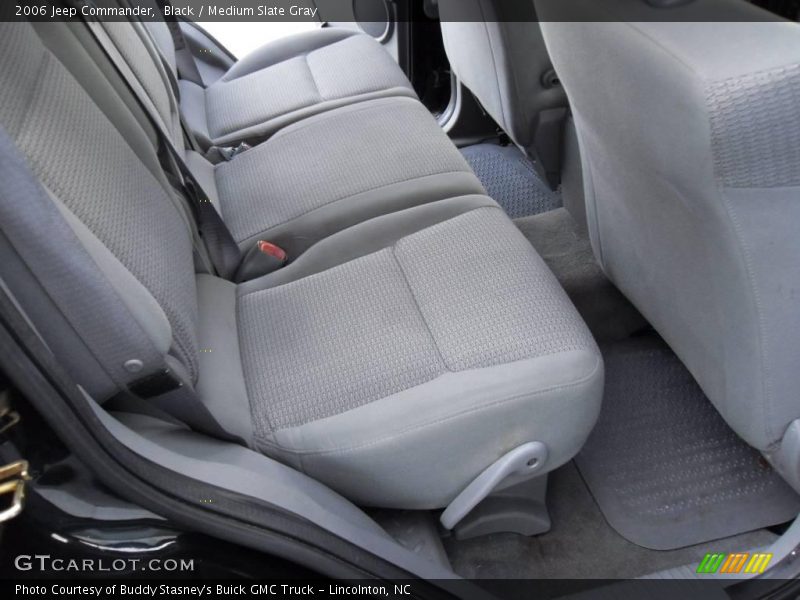 Black / Medium Slate Gray 2006 Jeep Commander