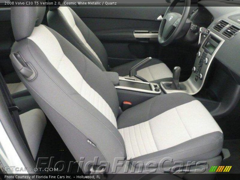 Cosmic White Metallic / Quartz 2008 Volvo C30 T5 Version 2.0