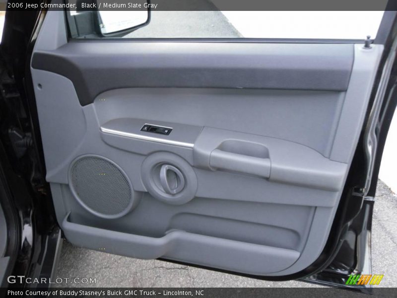 Black / Medium Slate Gray 2006 Jeep Commander