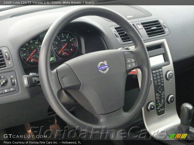 Cosmic White Metallic / Quartz 2008 Volvo C30 T5 Version 2.0