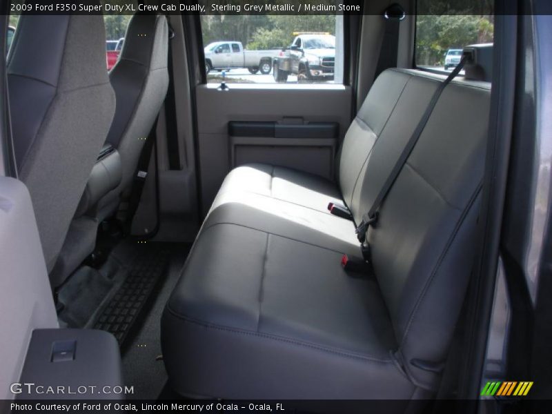 Sterling Grey Metallic / Medium Stone 2009 Ford F350 Super Duty XL Crew Cab Dually