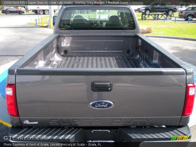 Sterling Grey Metallic / Medium Stone 2009 Ford F350 Super Duty XL Crew Cab Dually