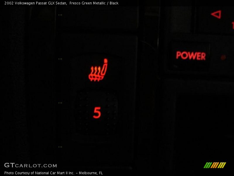 Fresco Green Metallic / Black 2002 Volkswagen Passat GLX Sedan