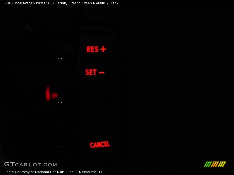 Fresco Green Metallic / Black 2002 Volkswagen Passat GLX Sedan
