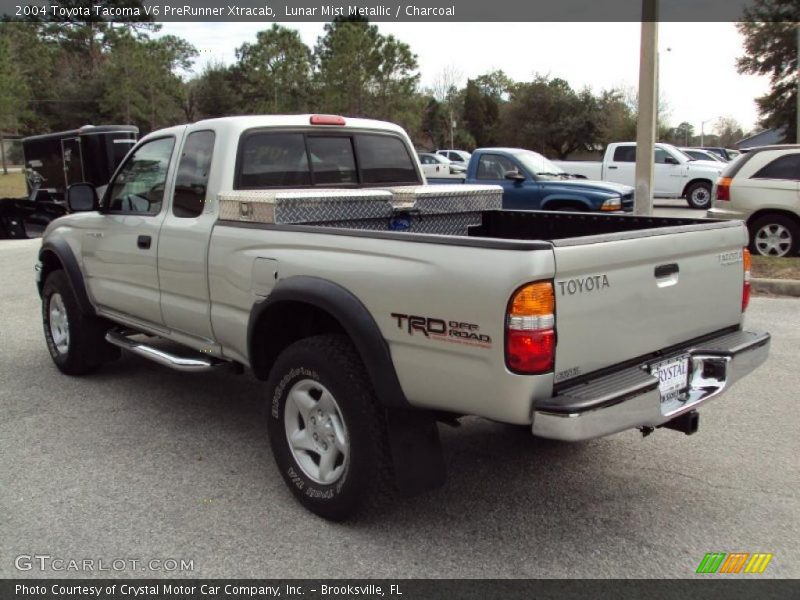 Lunar Mist Metallic / Charcoal 2004 Toyota Tacoma V6 PreRunner Xtracab