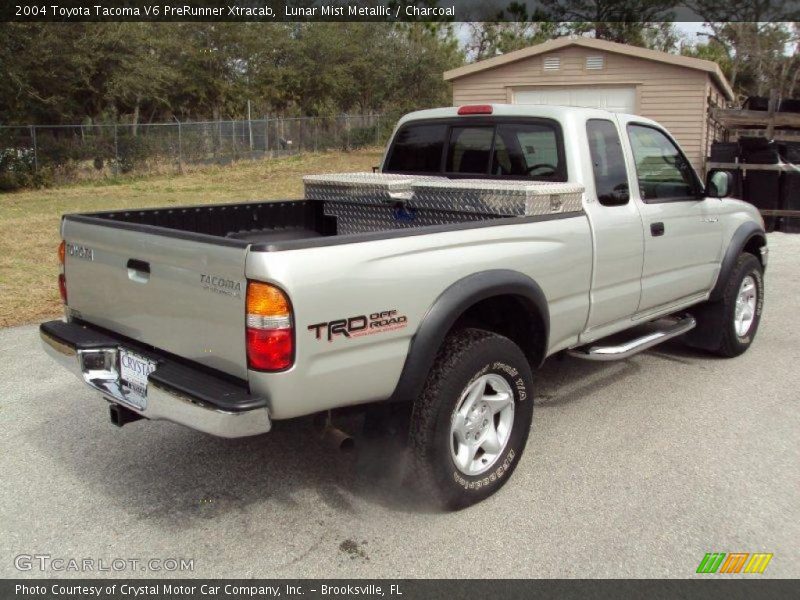 Lunar Mist Metallic / Charcoal 2004 Toyota Tacoma V6 PreRunner Xtracab