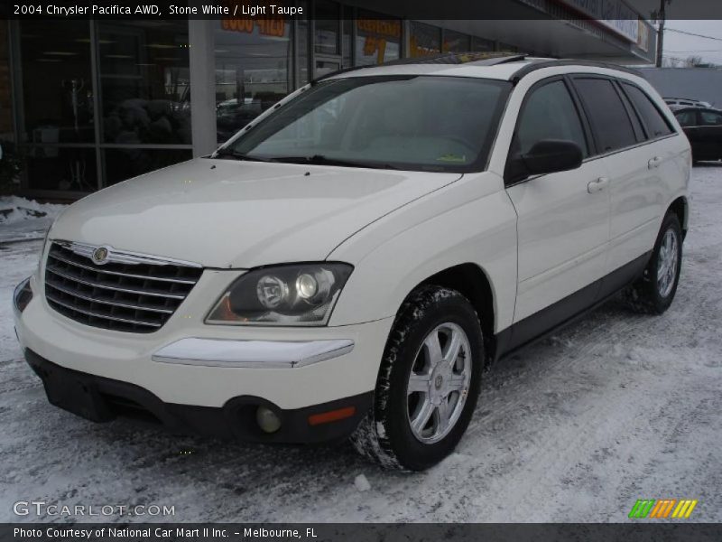 Stone White / Light Taupe 2004 Chrysler Pacifica AWD