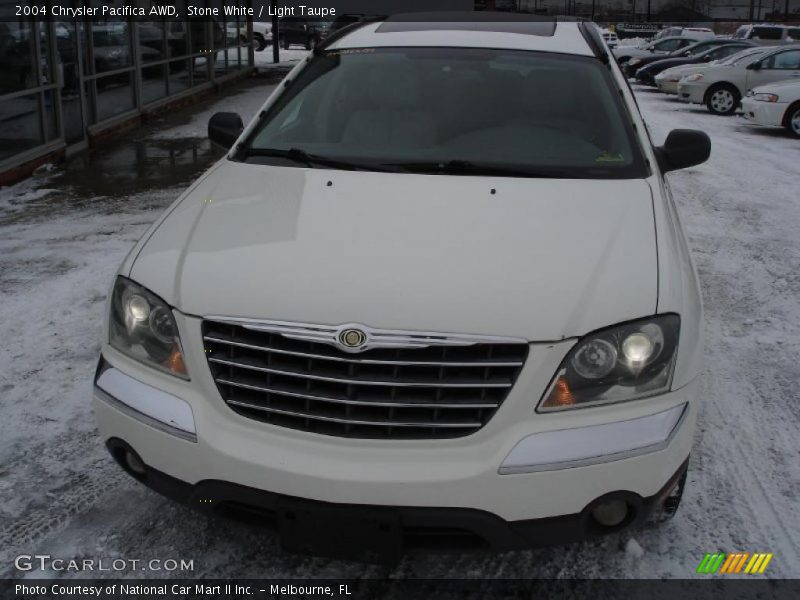 Stone White / Light Taupe 2004 Chrysler Pacifica AWD