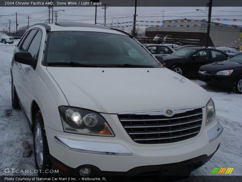 Stone White / Light Taupe 2004 Chrysler Pacifica AWD