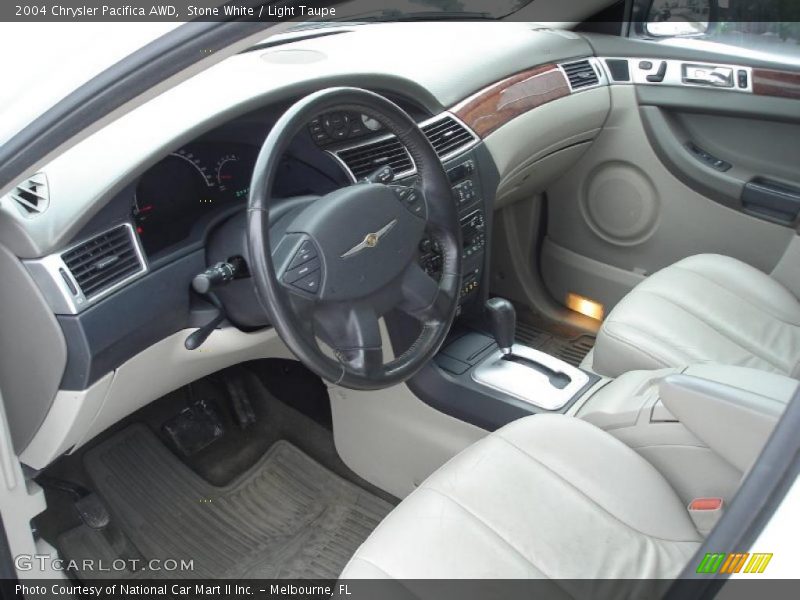 Stone White / Light Taupe 2004 Chrysler Pacifica AWD