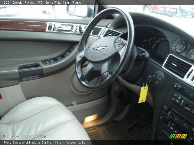 Stone White / Light Taupe 2004 Chrysler Pacifica AWD