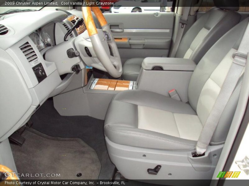 Cool Vanilla / Light Graystone 2009 Chrysler Aspen Limited