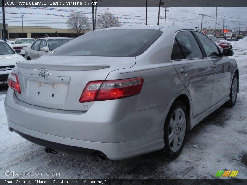 Classic Silver Metallic / Ash 2008 Toyota Camry SE