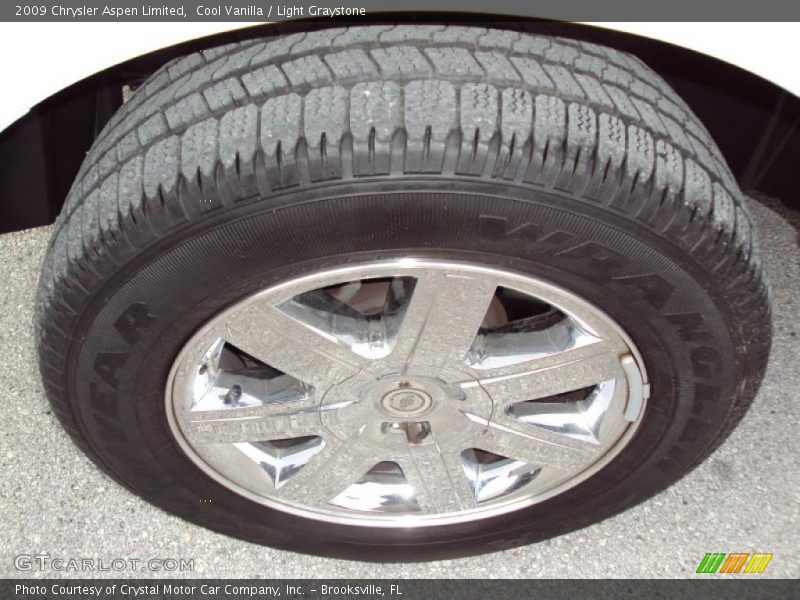 Cool Vanilla / Light Graystone 2009 Chrysler Aspen Limited