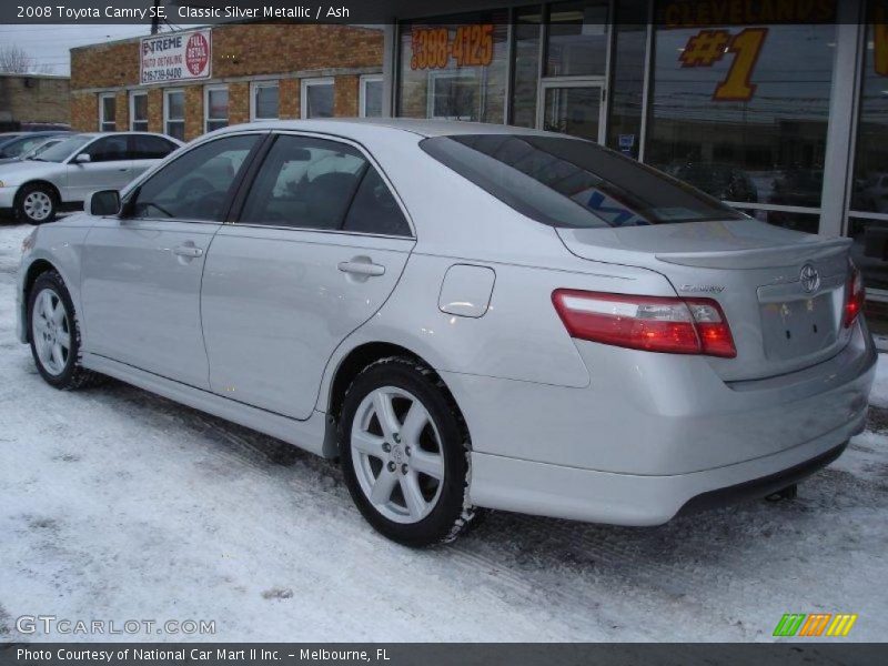Classic Silver Metallic / Ash 2008 Toyota Camry SE