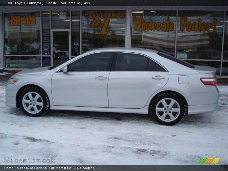 Classic Silver Metallic / Ash 2008 Toyota Camry SE