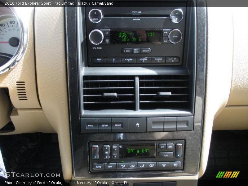Black / Camel/Sand 2010 Ford Explorer Sport Trac Limited