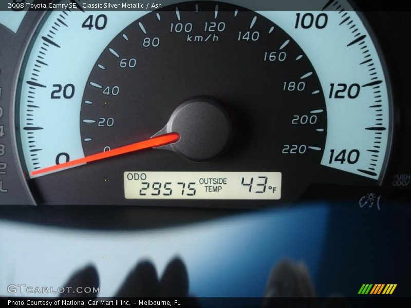 Classic Silver Metallic / Ash 2008 Toyota Camry SE