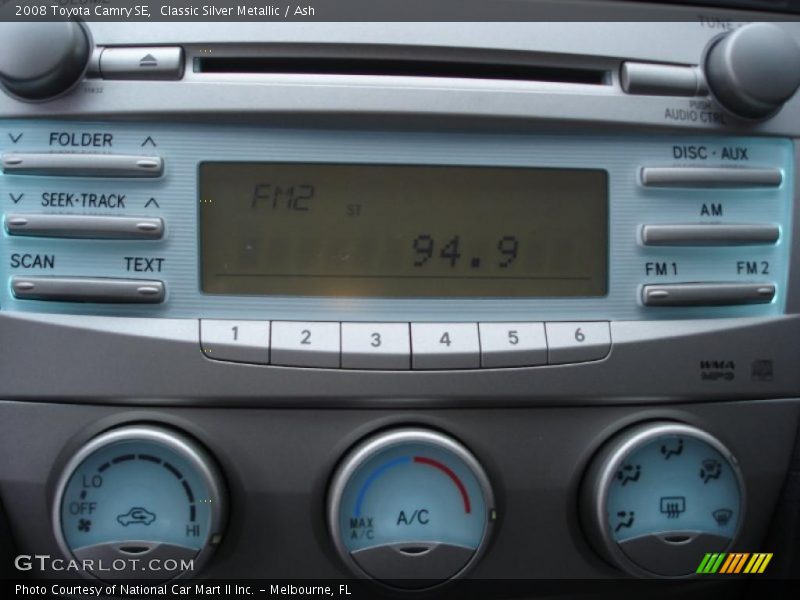 Classic Silver Metallic / Ash 2008 Toyota Camry SE