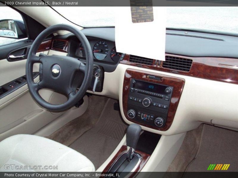Black / Neutral 2009 Chevrolet Impala LS