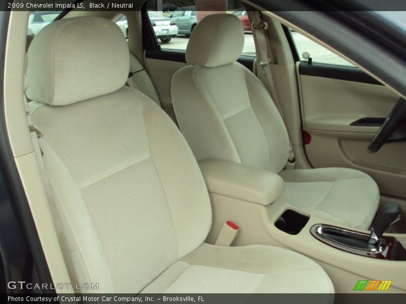 Black / Neutral 2009 Chevrolet Impala LS