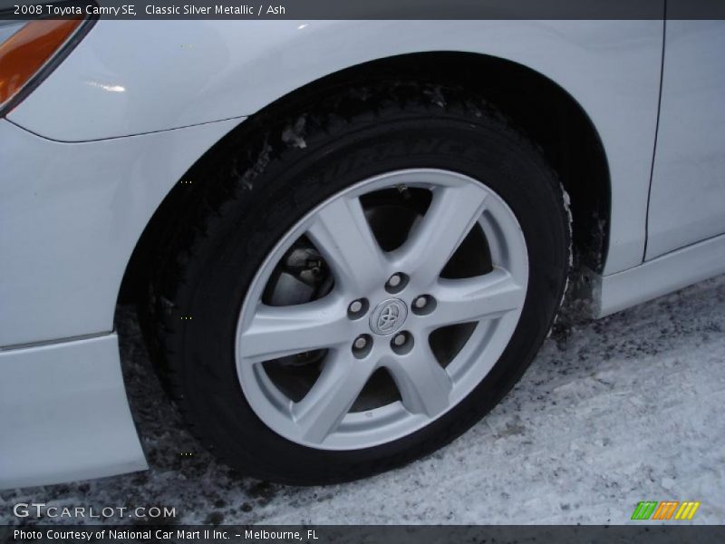 Classic Silver Metallic / Ash 2008 Toyota Camry SE
