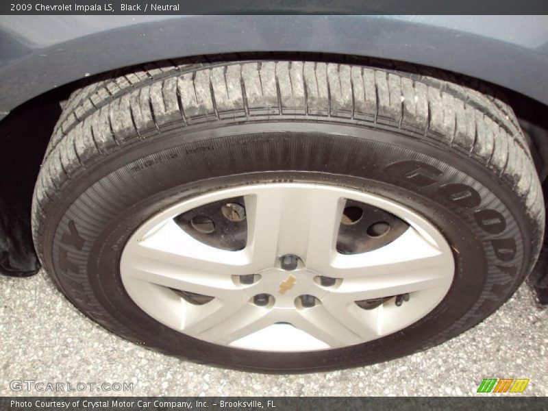 Black / Neutral 2009 Chevrolet Impala LS