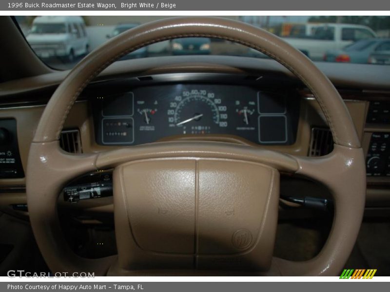 Bright White / Beige 1996 Buick Roadmaster Estate Wagon