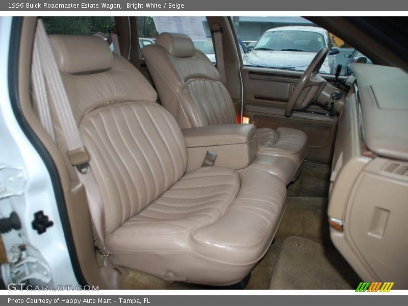Bright White / Beige 1996 Buick Roadmaster Estate Wagon