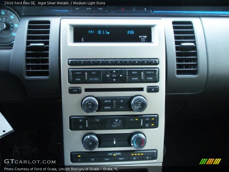 Ingot Silver Metallic / Medium Light Stone 2010 Ford Flex SE