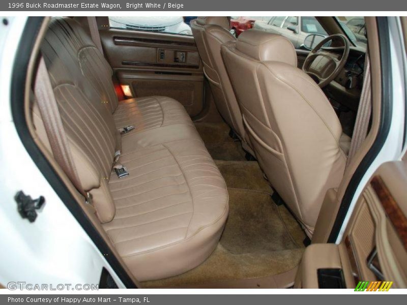 Bright White / Beige 1996 Buick Roadmaster Estate Wagon