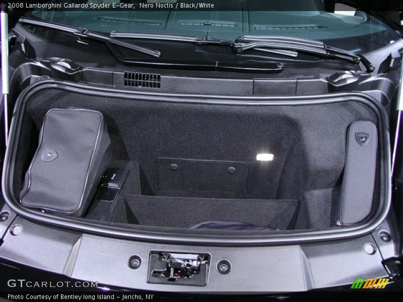 Nero Noctis / Black/White 2008 Lamborghini Gallardo Spyder E-Gear