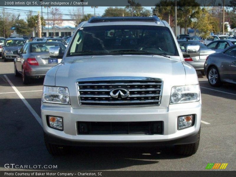 Silver Indulgence / Charcoal 2008 Infiniti QX 56