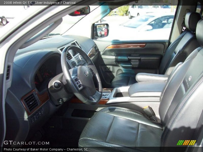 Silver Indulgence / Charcoal 2008 Infiniti QX 56