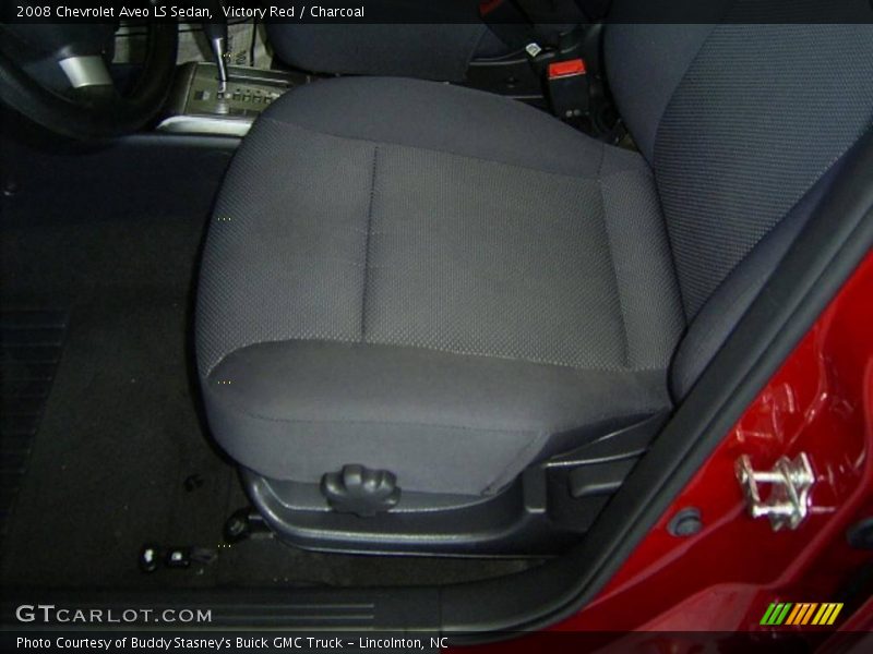 Victory Red / Charcoal 2008 Chevrolet Aveo LS Sedan