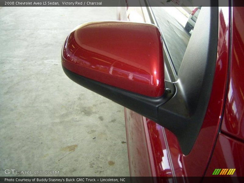 Victory Red / Charcoal 2008 Chevrolet Aveo LS Sedan