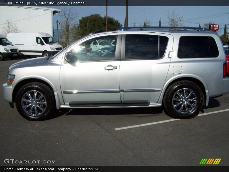 Silver Indulgence / Charcoal 2008 Infiniti QX 56
