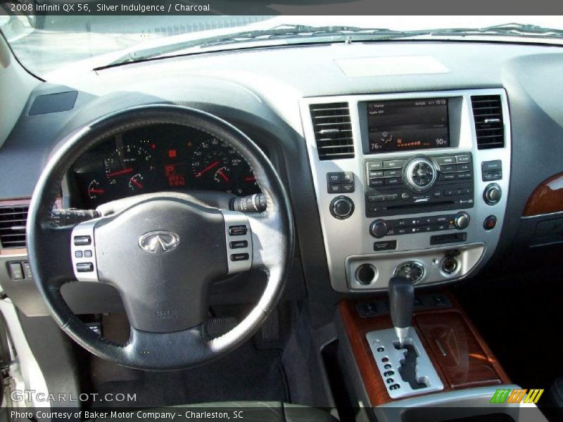 Silver Indulgence / Charcoal 2008 Infiniti QX 56