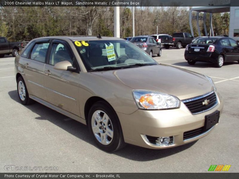 Sandstone Metallic / Cashmere Beige 2006 Chevrolet Malibu Maxx LT Wagon