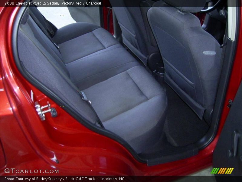 Victory Red / Charcoal 2008 Chevrolet Aveo LS Sedan