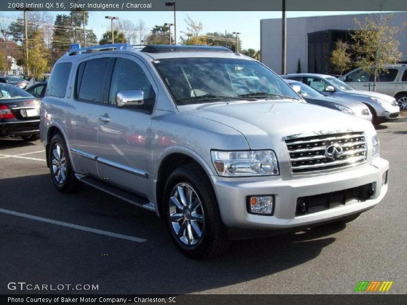 Silver Indulgence / Charcoal 2008 Infiniti QX 56