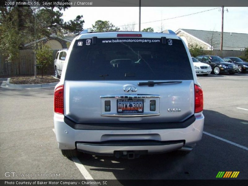Silver Indulgence / Charcoal 2008 Infiniti QX 56