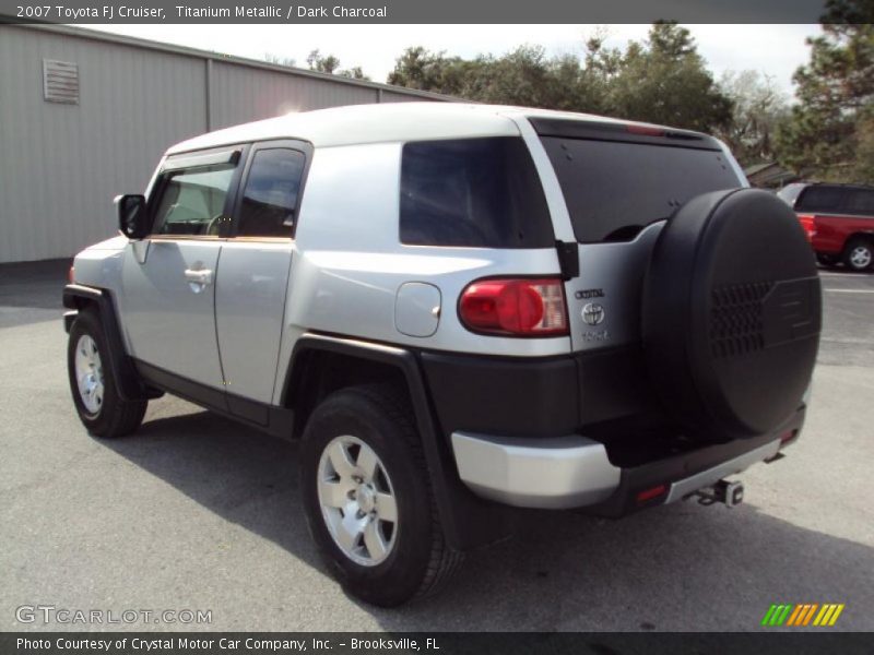 Titanium Metallic / Dark Charcoal 2007 Toyota FJ Cruiser