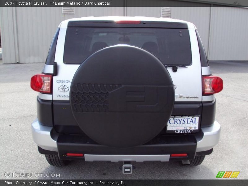 Titanium Metallic / Dark Charcoal 2007 Toyota FJ Cruiser