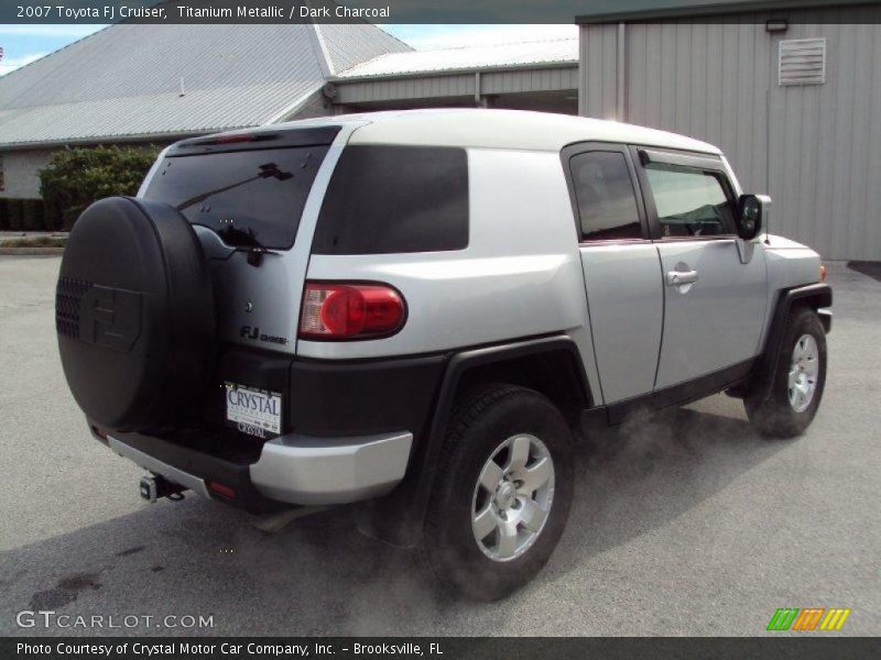 Titanium Metallic / Dark Charcoal 2007 Toyota FJ Cruiser
