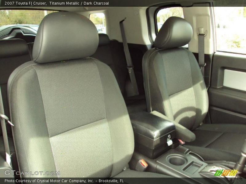 Titanium Metallic / Dark Charcoal 2007 Toyota FJ Cruiser
