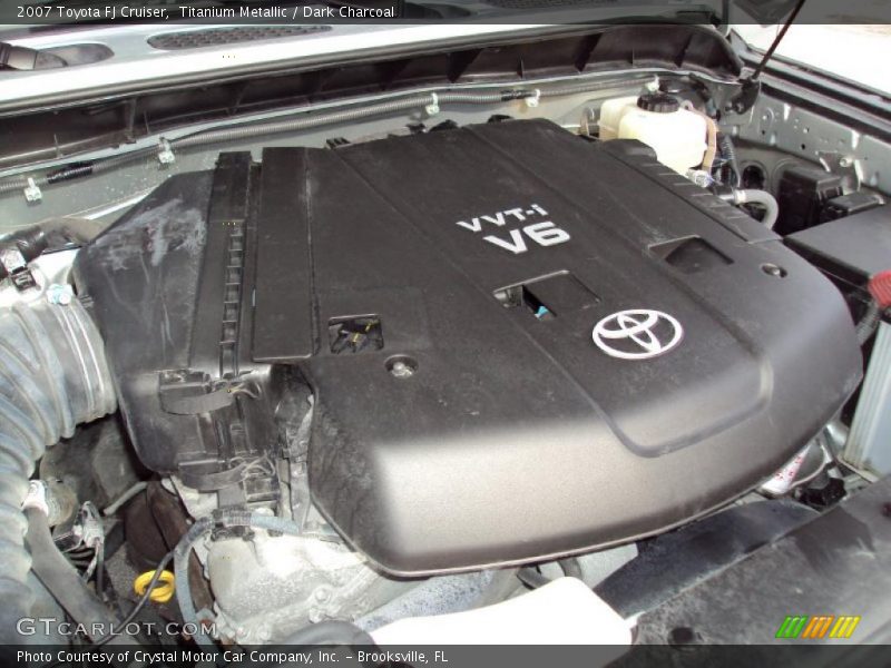 Titanium Metallic / Dark Charcoal 2007 Toyota FJ Cruiser